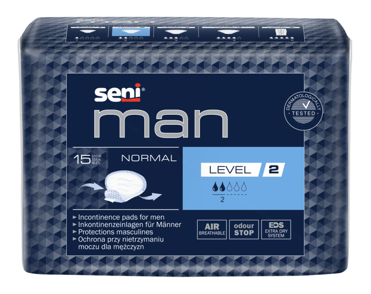 Wkładki urologiczne. Seni Man Normal Level 2