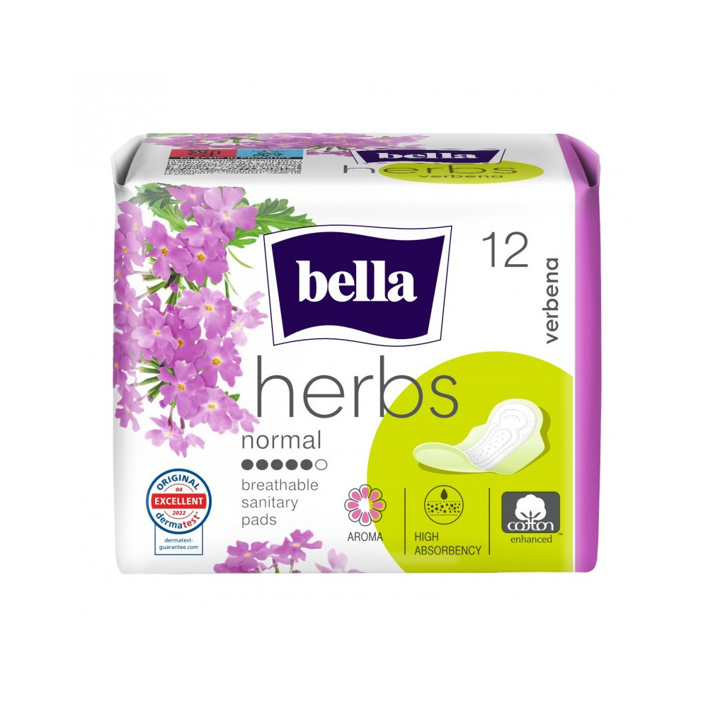 Podpaski higieniczne Bella Herbs z werbeną